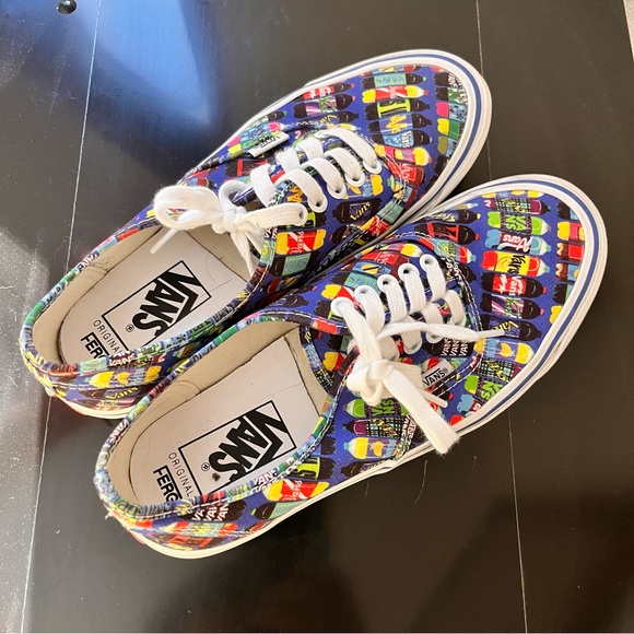 VANS Authentic Fergadelic Soda Pop Multicolor Shoe - Picture 3 of 5